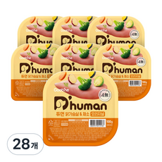 듀먼 전연령용 강아지 오리지널 화식사료, 닭+채소, 100g, 28개 닭+채소, 100g, 28개