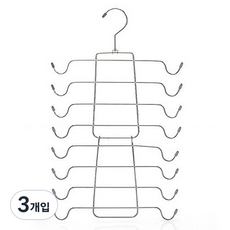 줄줄이 언더웨어 나시 걸이, 그레이, 3개입