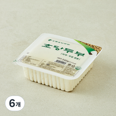 강릉초당두부 초당두부, 340g, 6개
