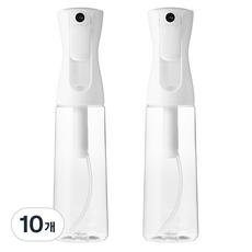 코멧 안개분사 분무기 300ml, 화이트, 10개