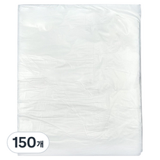 월드크린 분리수거 배접 비닐봉투 백색, 60L, 150개