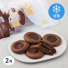 설공 더블초코 산소빵 (냉동), 55g, 5개입, 2개