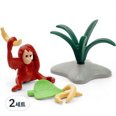 Playmobil 摩比人 幼年紅毛猩猩 71074, 2套