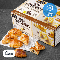 [쿠팡수입] 라비에 미니 크루아상 생지 버터 앤 초코 40입 (냉동), 1.12kg, 1개입, 4세트