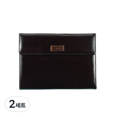 OXFORD 다파우치 자석 Mini + 리필패드 + 플래너, 블랙, 2세트