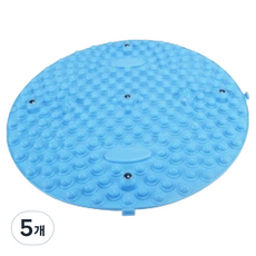 Potenkit 防滑足部指壓墊 37 x 37 cm 200g, 藍色, 5個
