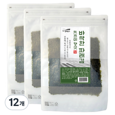 chonghaemyongga 無調味香酥青海苔, 12個, 16g