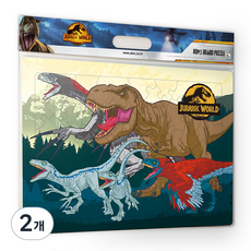 JURASSIC WORLD 侏羅紀世界 Universal Dominion 板塊拼圖 AL80-190, 80件, 2個