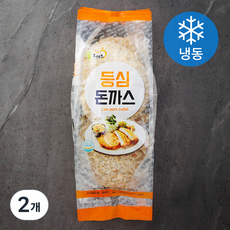 굿프랜즈 등심돈까스 (냉동), 2kg, 2개