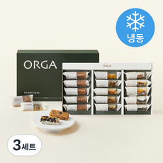 올가홀푸드 현미 영양떡 3종 x 5개입 선물세트 800g (냉동), 3세트