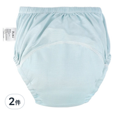 PUKU 藍色企鵝 雲感波浪學習褲 月藍 2件 柔軟舒適透氣學習褲, XL 110cm