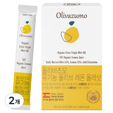 Oliva's Mo有機特級初榨橄欖檸檬Ole Shot條裝 14條, 2個, 280ml