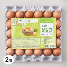 풀무원 무항생제 인증 풀스키친 1등급 특란 1800g, 30구, 2개