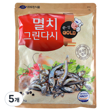 DOOWON 鯷魚高湯, 5個, 1kg