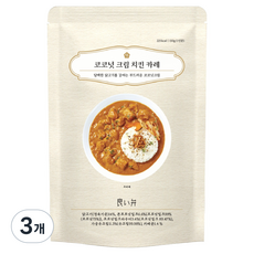 Yoiben 椰奶雞肉咖哩, 150g, 3個