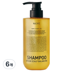 네시픽 오리진 스칼프 밸런싱 샴푸, 500ml, 6개