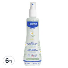 mustela 慕之恬廊 頭髮定型劑&皮膚清新劑, 6個, 200ml
