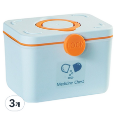 라델리 다용도 구급상자 파란색 S, 3개