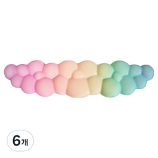 큐센 구름 팜레스트, 그라데이션 레인보우, 6개