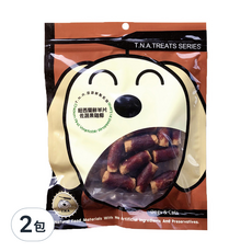 T.N.A. 悠遊鮮點 紐西蘭鮮羊片佐蔬果雞柳 寵物零食, 無添加甘油、香料及防腐劑, 170g, 2包