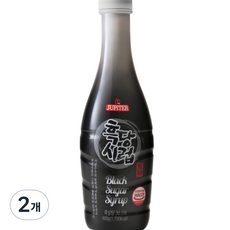 쥬피터 흑당시럽, 600g, 2개