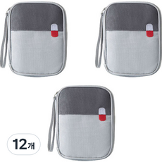 에이비엠코리아 구급가방 S 그레이, 12개