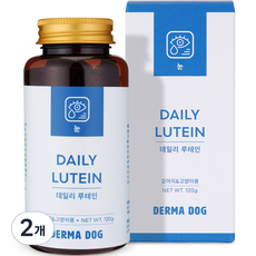 더마독 반려동물 데일리 영양제, 눈물개선/눈건강, 2개