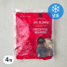 글로벌냉동식품 중국산 표고버섯 원형 (냉동), 4개, 1kg