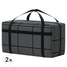 JLIFE Lyle 大容量收納搬家袋, 2個, 灰色