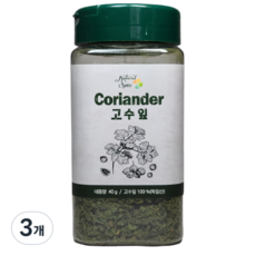 내츄럴스파이스 고수잎, 3개, 40g