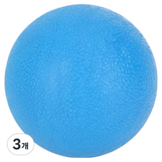 리와일딩 데일리 마시지볼 65 x 65 x 65 mm, 3개, 블루