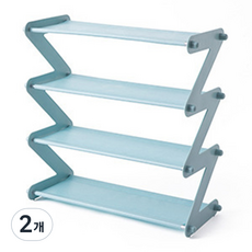 Softholic 多功能四層架, 藍色, 2個