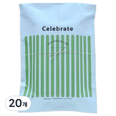 Green Light 禮物袋 M, 混色, 20個