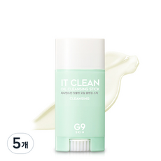 지나인스킨 잇 클린 오일 클렌징 스틱, 35g, 5개