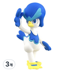 ACADEMY HOBBY MODEL KITS 寶可夢收藏 MS 呆火鱷 寶可夢 Moncolle 公仔 S24092, 3個