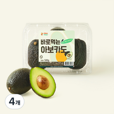 프레시몬 페루산 바로먹는 아보카도, 4개, 500g