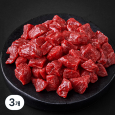 화담우 한우 양지 1+등급 국거리용 (냉장), 300g, 3개