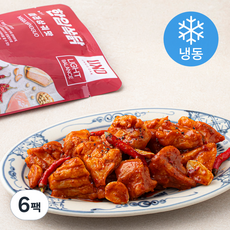 언니닭 한입쏙닭 마라샹궈맛 (냉동), 100g, 6팩