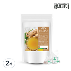 건강스토리 생강차 삼각티백, 1g, 100개입, 2개