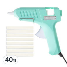 탐사 글루건 + 글루스틱 8입, 40개