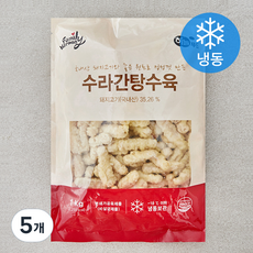 하늘푸드 수라간 탕수육 (냉동), 1kg, 5개