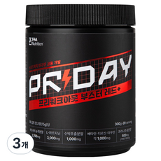 이포에이 PR DAY 프리워크아웃 운동 부스터 20회분, 300g, 3개