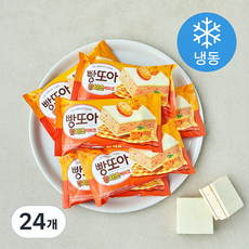 빙그레 빵또아 황치즈케이크 (냉동), 24개, 1개입, 180ml