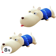블럭마트 숯 먹은 강아지 블루, 8개