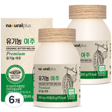 내츄럴플러스 여주 건강식품, 90정, 6개