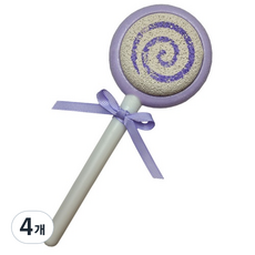 맥라이프 풋풋해 롤리롤리 풋파일 스틱 퍼플, 1개입, 4개