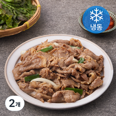 꾸브닝 기사식당 숯불 양념 돼지 불백 400g*5개입 냉동, 2kg, 2개