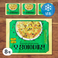 오징어 야채전 (냉동), 170g, 8개