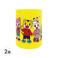 巧虎 PP牙刷杯, 黃, 2個