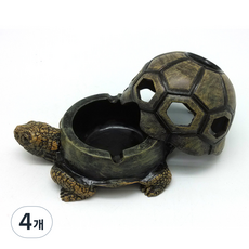 分離式蓋子角色道具菸灰缸 RA039, 龜, 4個